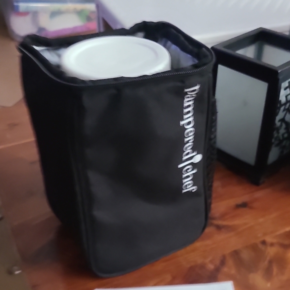 Pampered Chef Make & Take Mason Jar w/ Snack Jar And Bag - Picture 10 of 14